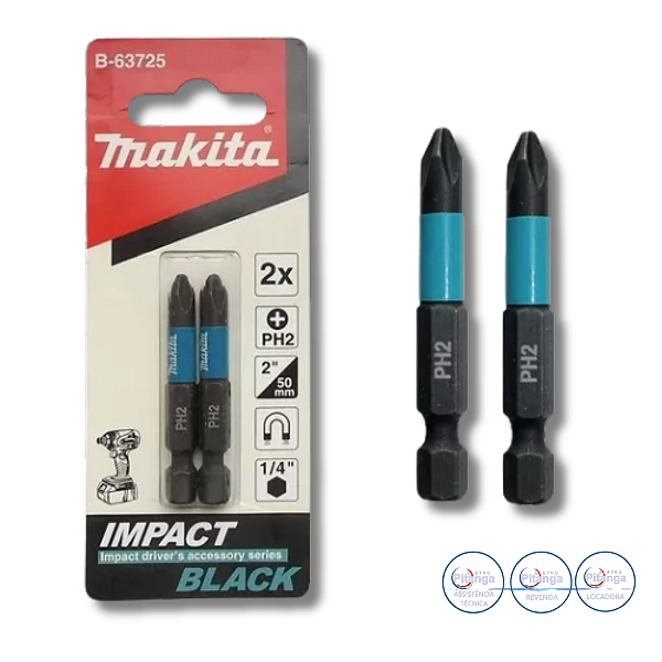 BIT PHILIPS DE IMPACTO MAKITA PH2-50MM 2PCS B-63725