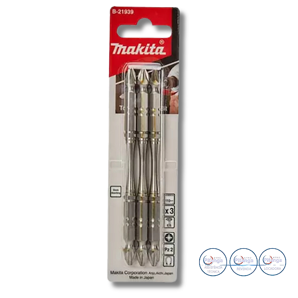 PONTA BITS DE TORCAO MAKITA PZ2  3PCS B-21939