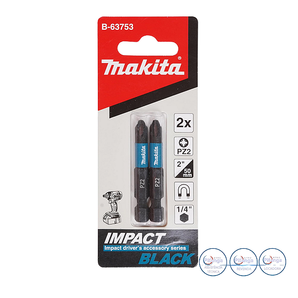 BIT DE IMPACTO PHILIPS PZ2-50MM  2PCS B-63753