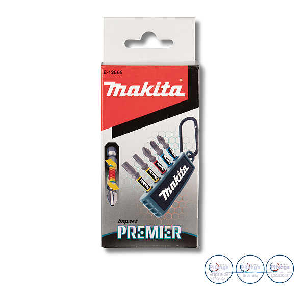 KIT BITS IMPACT PREMIER MAKITA 5 PCS  E-13568
