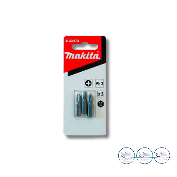 PONTA BITS  PH 3-25MM  3PCS B-23472