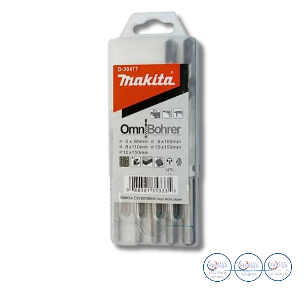 KIT OMN BOHRER DE BROCAS MAKITA 5PC  D-30477