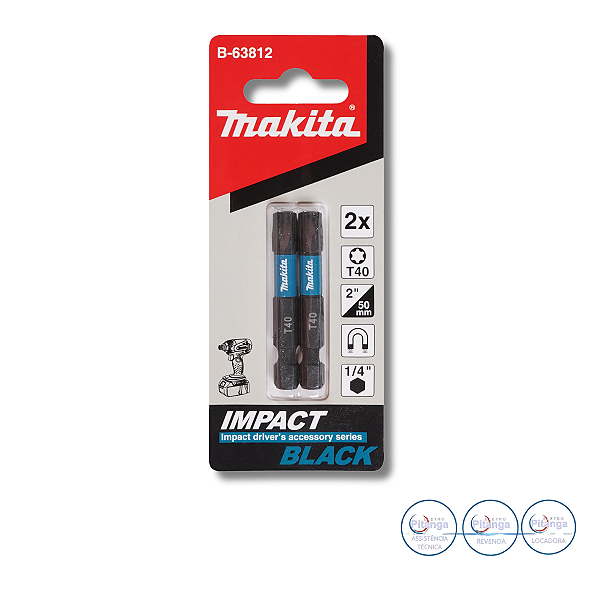 BIT DE IMPACTO MAKITA T40-50MM  2PCS B-63812
