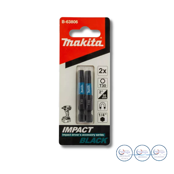 BIT DE IMPACTO MAKITA T30-50MM  2PCS B-63806