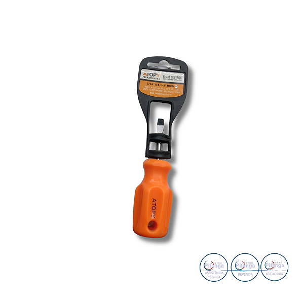 CHAVE DE FENDA ATOPY 3/16 X 1.1/2 - ATP-22277