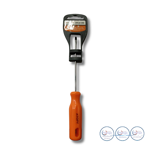 CHAVE DE FENDA ATOPY 1/8 X 4 - ATP-22274