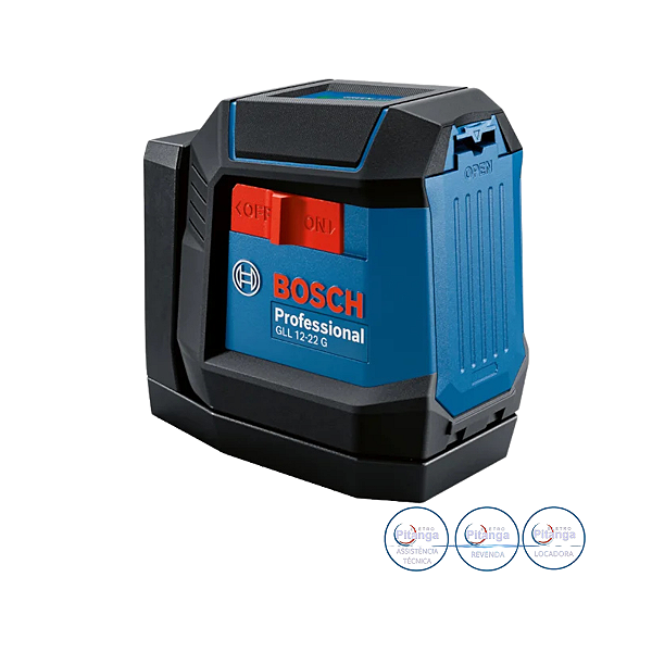 NIVEL LASER BOSCH LINHA VERDE GLL 1222 G LI BATERIA 3,7V