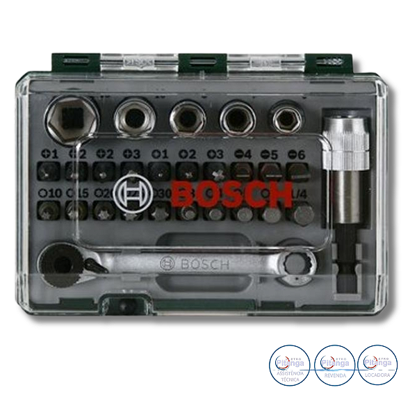JOGO DE BITS BOSCH 27 PEÇAS