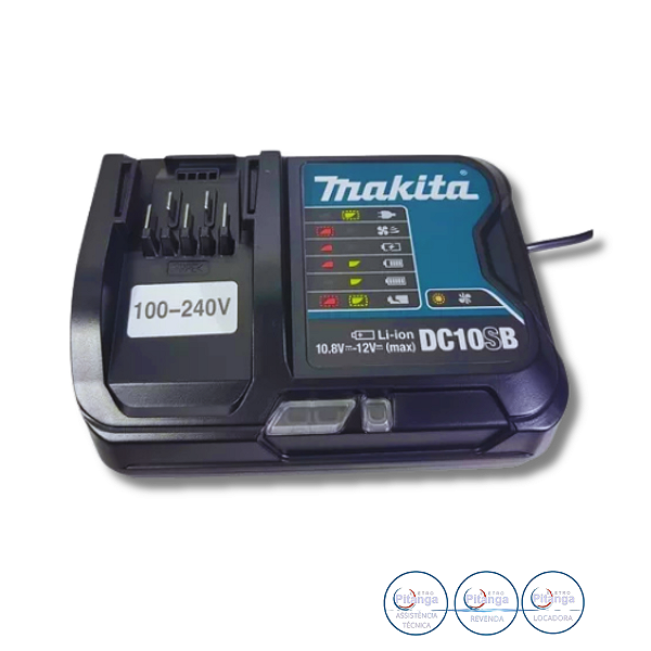 CARREGADOR  DE BATERIA  MAKITA 12V MAX-DC10SB