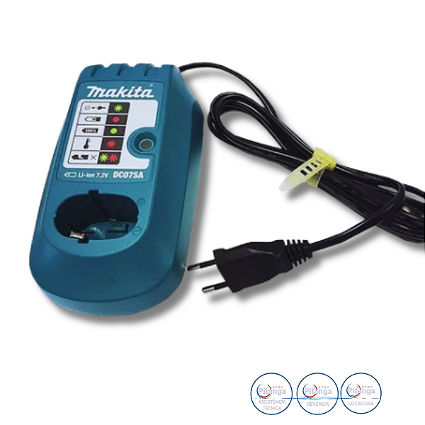CARREGADOR MAKITA  DC07SA -  7,2 V x 1,5AH  110V