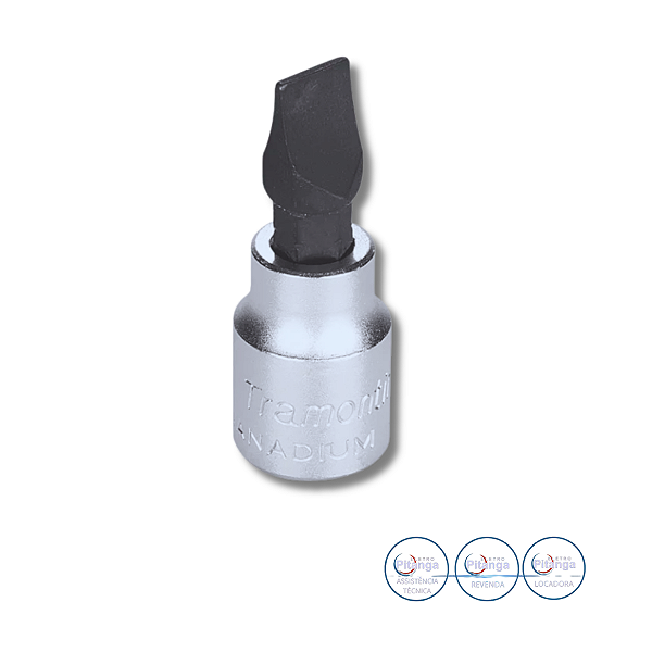 SOQUETE PONTA FENDA CHATA  3/8” 10MM TRAMONTINA PRO - 44815/110