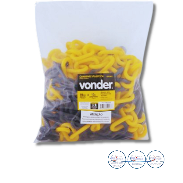 CORRENTE PLASTICA 10 M VONDER - 15.46.010.000