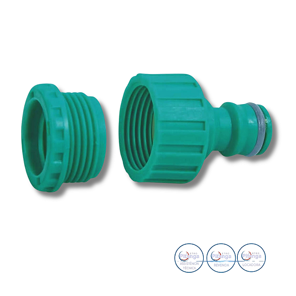 ADAPTADOR FÊMEA TRAMONTINA COM ROSCA 3/4" E REDUÇÃO 1/2"