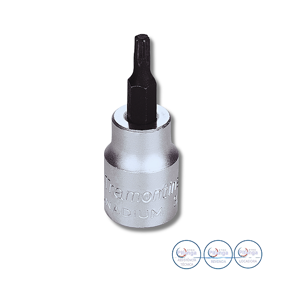 SOQUETE PONTA TRAFIX 3/8” T20 TRAMONTINA PRO - 44813/120