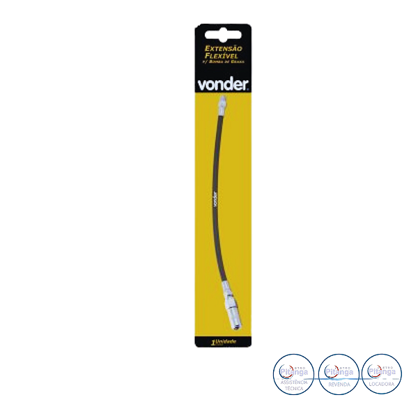 EXTENSAO FLEXIVEL VONDER PARA BOMBA GRAXA 34CM 35.99.034.000