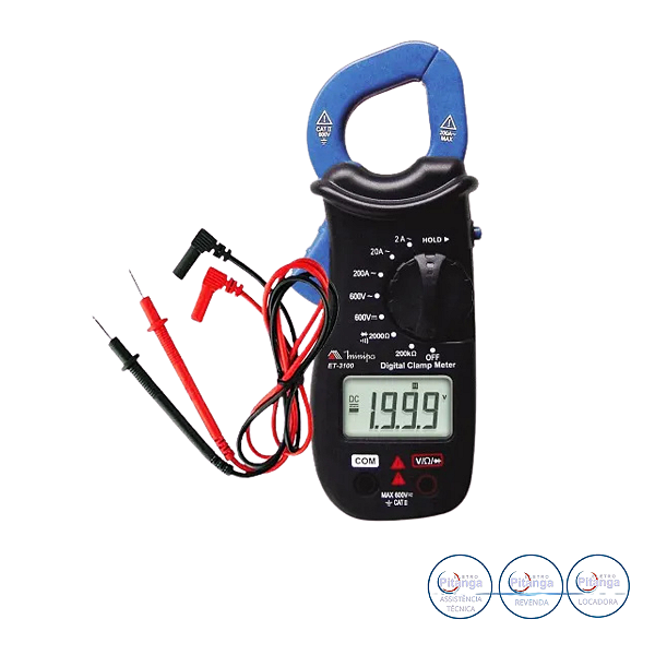 ALICATE AMPERIMETRO DIGITAL MINIPA ET-3100