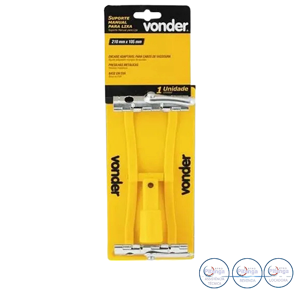 SUPORTE MANUAL PARA LIXA 210X105MM PARA CABO 35.99.210.105