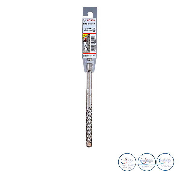 BROCA SDS PLUS 5X  12X100X160 BOSCH - 2 608 833 807