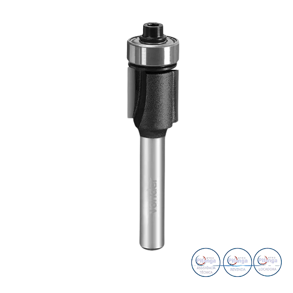 FRESA RETA COM ROLAMENTO 12,7MM  VONDER - 53.14.200.013
