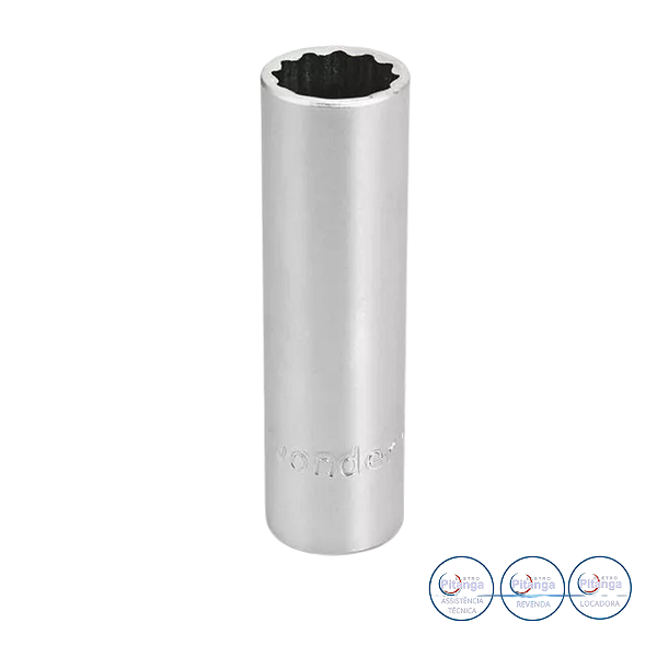 SOQUETE ESTRIADO VONDER 1/2" 14MM LONGO 30.39.140.001