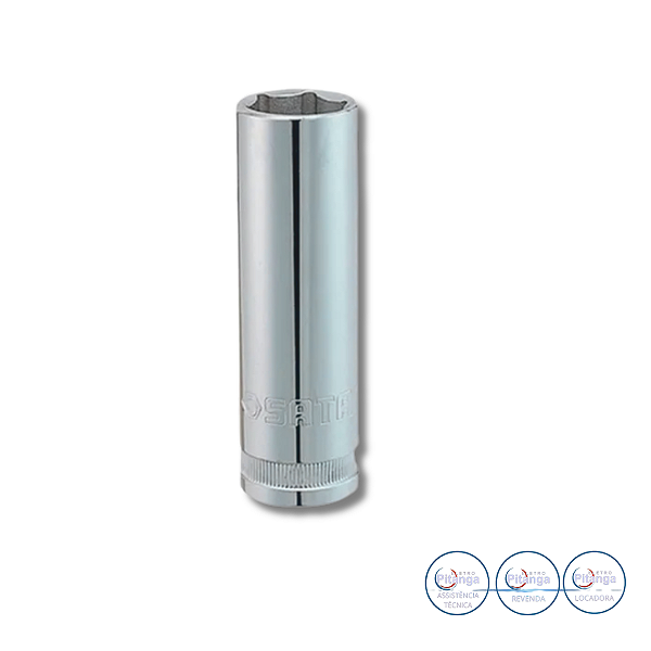 SOQUETE SEXTAVADO SATA ENC  1/2" 20MM LONGO 13411 SATA
