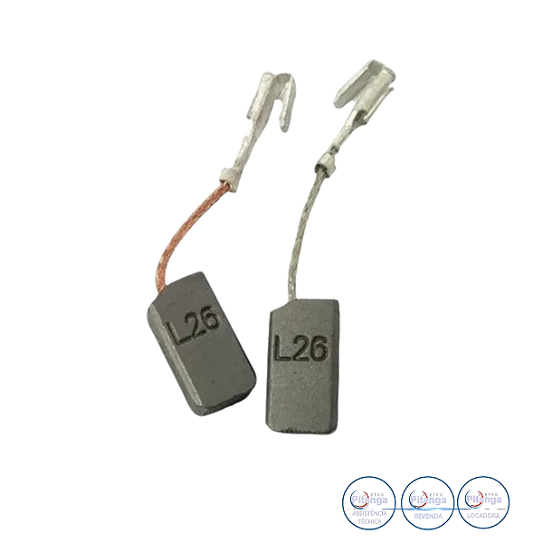 JOGO DE ESCOVA CARVÃO BOSCH 127V/220V PARA ESMERILHADEIRA – 1607.000.D3N