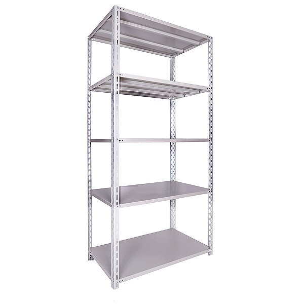 Estante De Aço 58x91x198 Com 5 Prateleiras 90kg Por Bandeja