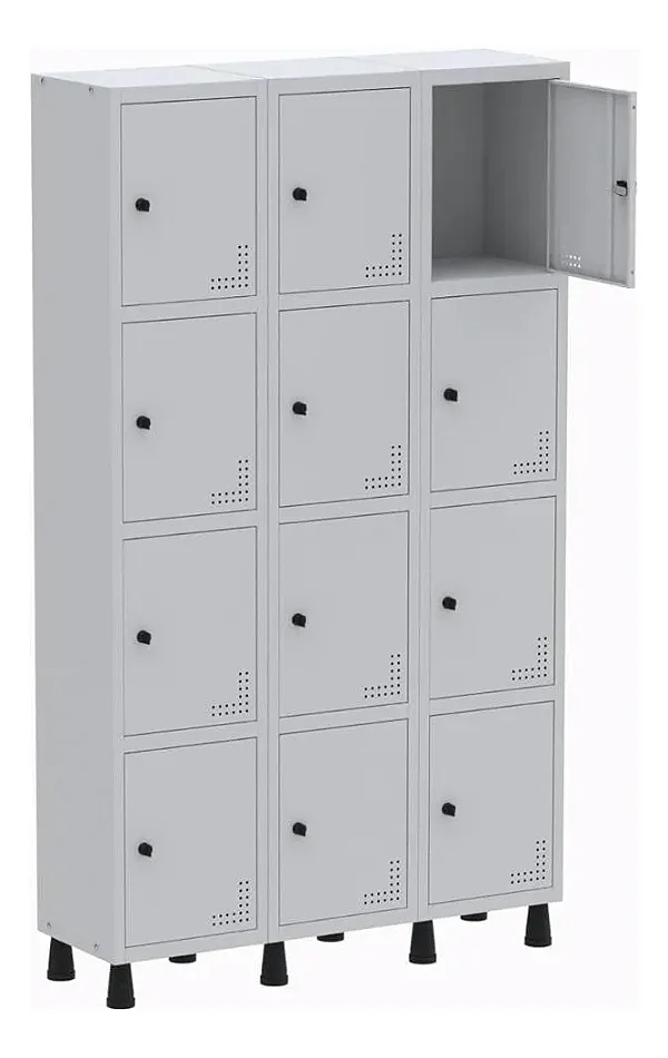 Roupeiro de aço 12 portas Light Guarda Volumes