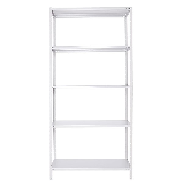 Estante de Aço Branca 40cm com 05 Prateleiras
