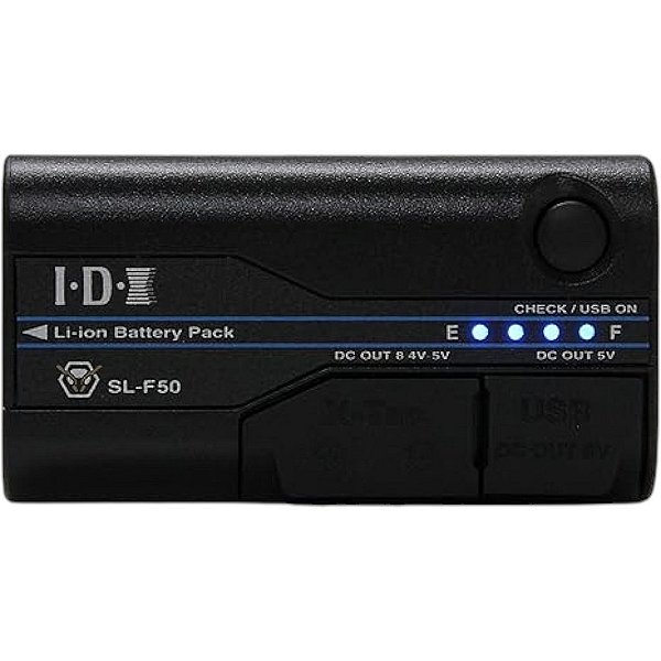 IDX SL-F50 6600mAh 7.2V Sony L-Series Bateria com X-Tap USB