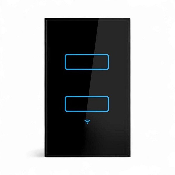 Interruptor Wi-Fi Lanbon L6 2‑Gang Retangular