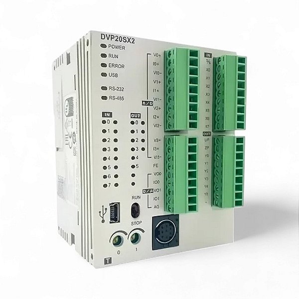 CLP Controlador Programável Delta - DVP20SX211T 20 I/O