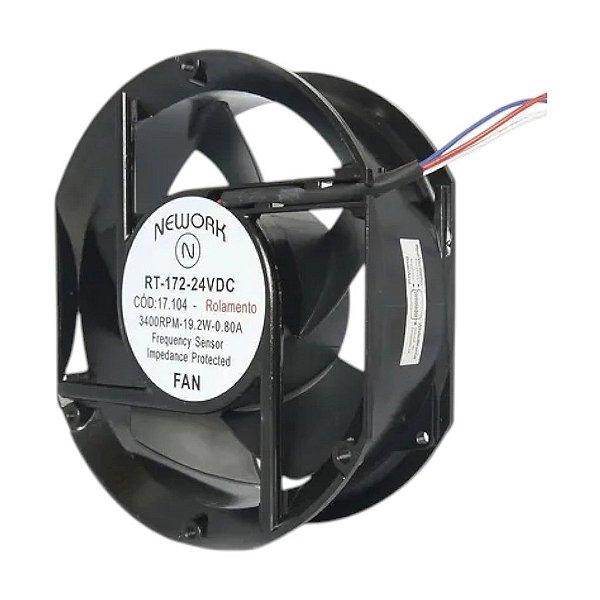 Microventilador Axial Nework - RT-172-24 VDC 172x150mm