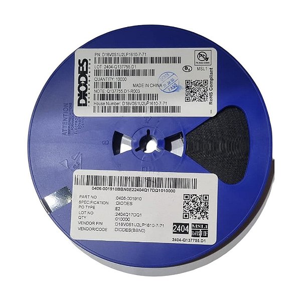 Diodo TVS Supressor de Surto Samsung - 0406-001910