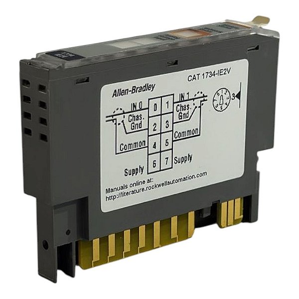 Módulo Entrada Analógica Allen-Bradley - 1734-IE2V C