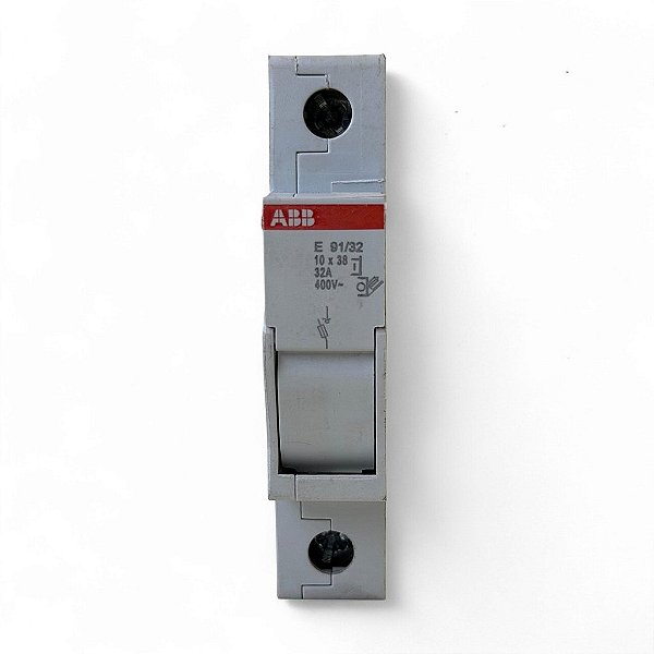 Porta Fusível Monopolar 32a Abb - Modular E 91/32