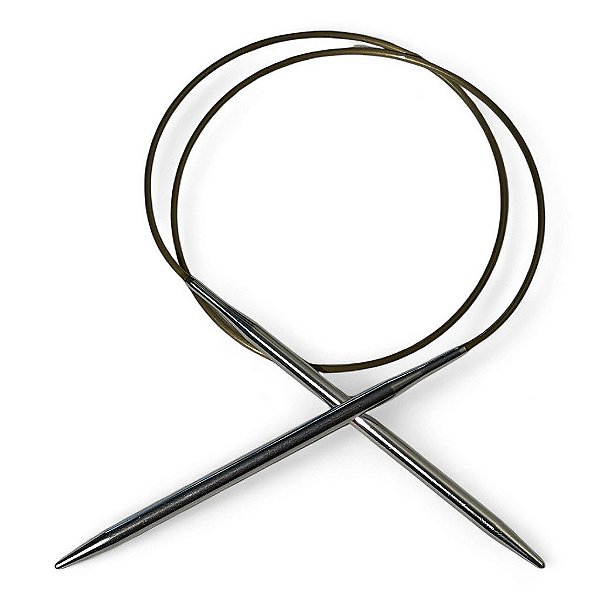 Agulha Circular Tricô 5.5mm 80cm Addi Círculo 105-7