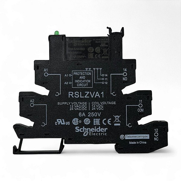 Kit Relé RSL1AB4BD Base RSLVA1 Schneider Electric 24VDC