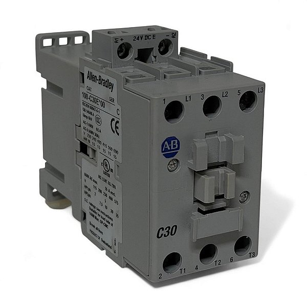 Contator Allen Bradley - 100-C30E00 Serie C 30A 380V