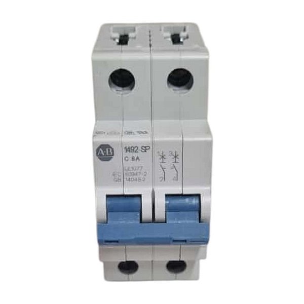 Disjuntor Bipolar 440V  Allen Bradley - 1492-SPM2C080
