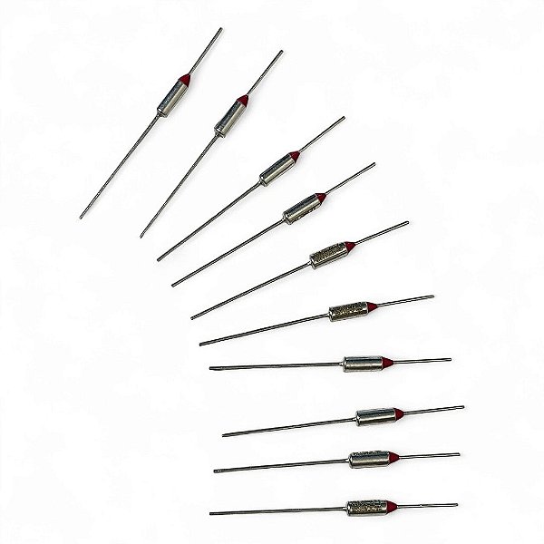 Kit 10 Fusivel Termico 155c para Eletrodomesticos 10a 250v