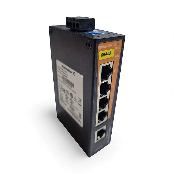 Switch Industrial 5 Portas le-sw-bl05-5tx Weidmuller