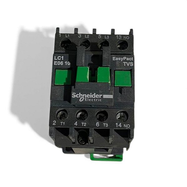 Contator Tripolar 6A Schneider - LC1E0610 380V 1NA