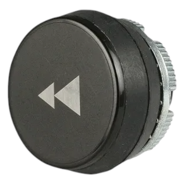 Pl005025 Botão Pulsante Seta Dupla Preto 690v /ac