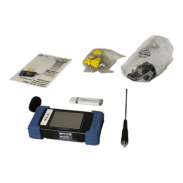 Termômetro OMEGA RDXL6SD Data Logger - 6 canais
