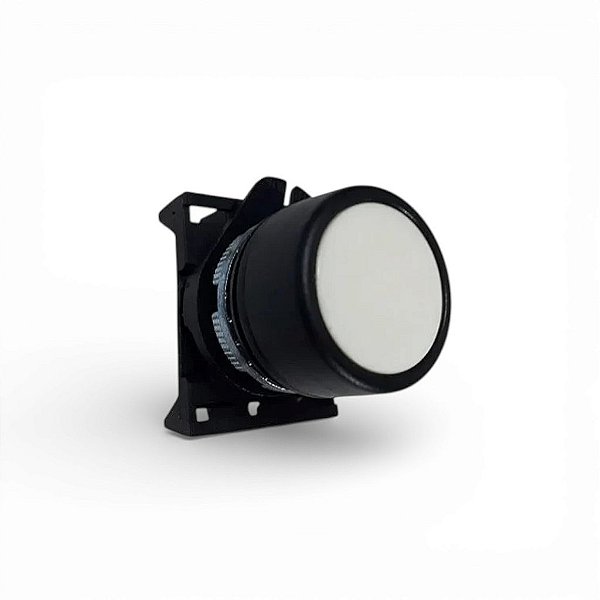 Botão Comando Pulsante Luminoso Branco Giovenzana PPRL5