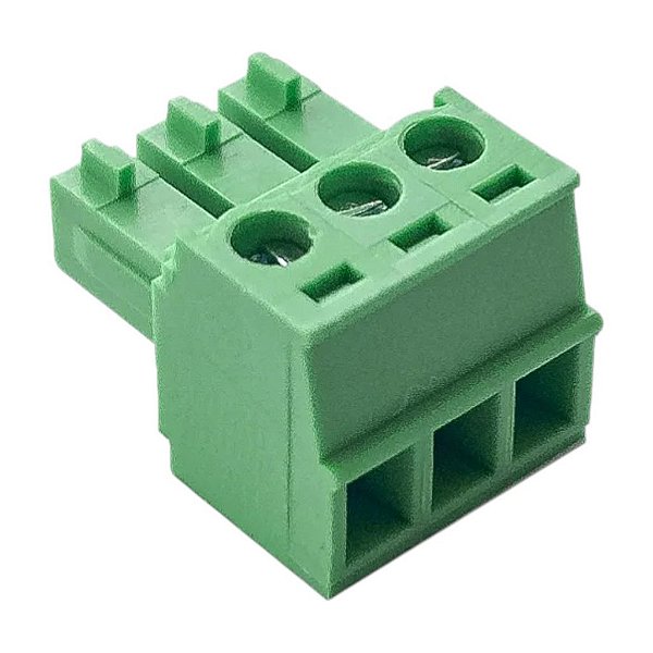 Conector Borne 15edgk 03 Vias 3,81mm Femea - Kit 10 Peças