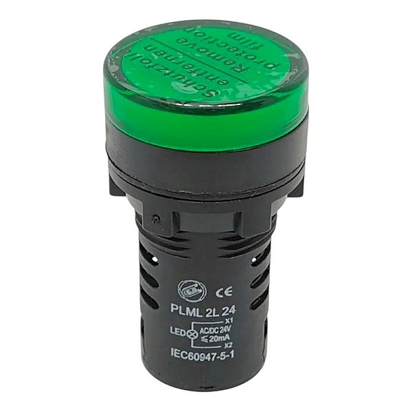 Sinaleiro LED 22mm Giovenzana - PLML2L24
