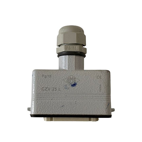 Conector retangular ILME CZV-25L Capô tamanho 66.16 2 pinos