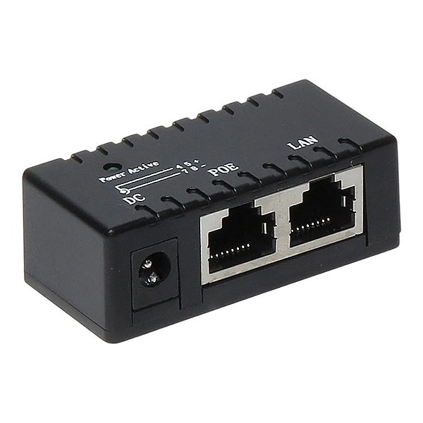 Adaptador Poe Injetor Tensão 9-48v Poe Lan